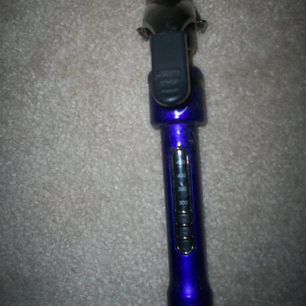 ion Titanium Pro Curling Iron Adjustable Heat to 450°F Model 301198 Swivel Cord - Picture 6 of 8